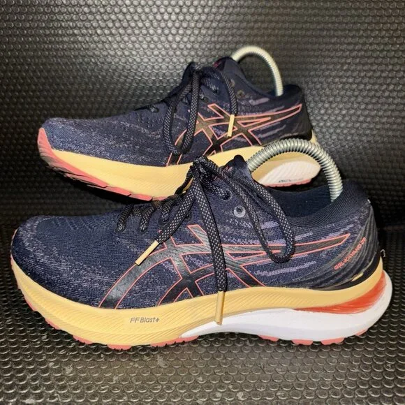 Asics Shoes Asics Gel Kayano 29 Blue Yellow Running Athletic